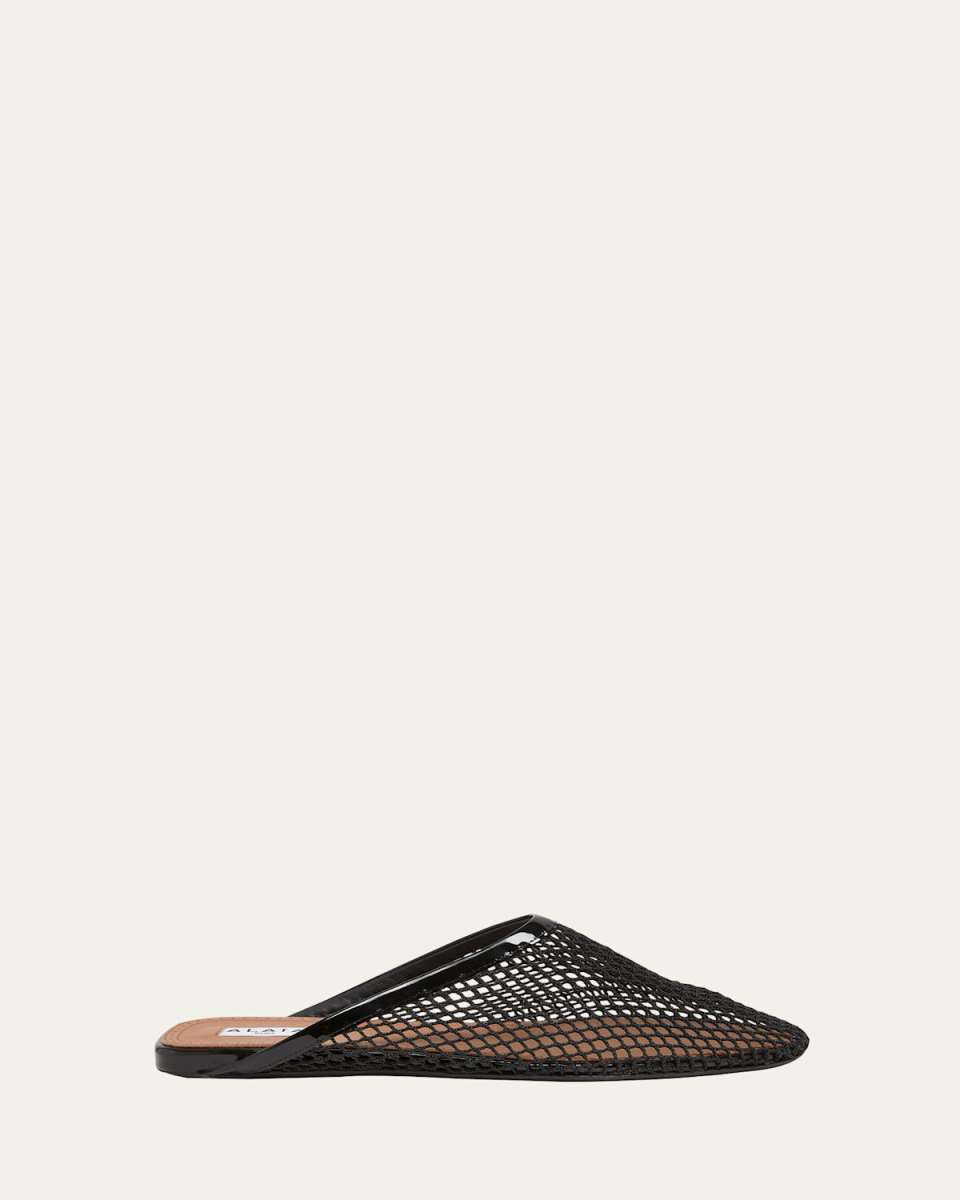 Mesh Flat Mules